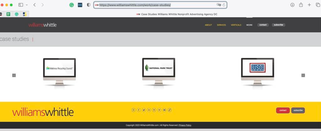 Williams Whittle Case Studies preview banner