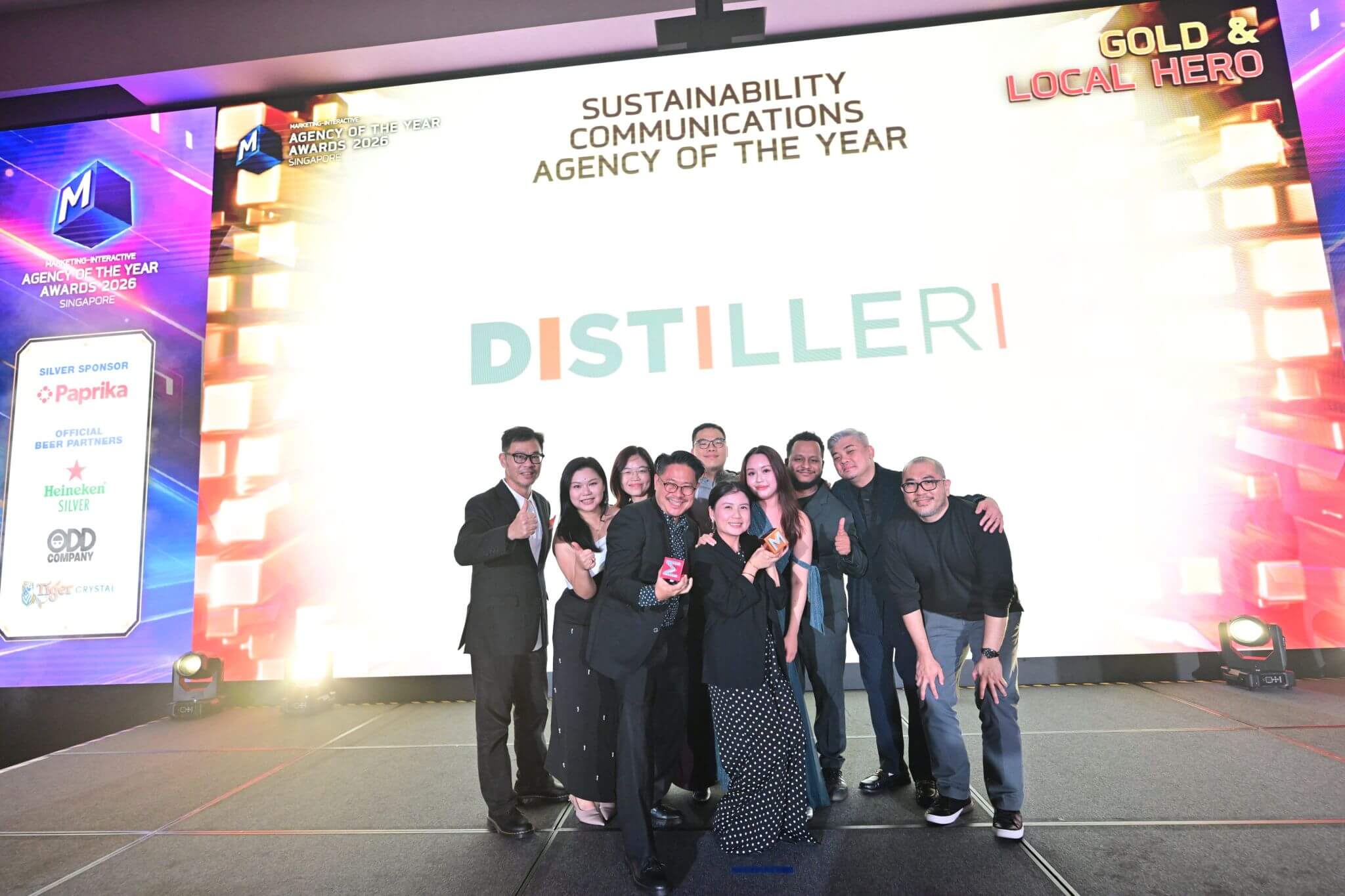 Distilleri Group Wins Four Awards at Agency of the Year Awards 2026, Led by Sustainability Communications Gold